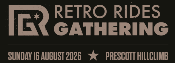Retro Rides Gathering 2026 - 16th August at Prescott Hillclimb